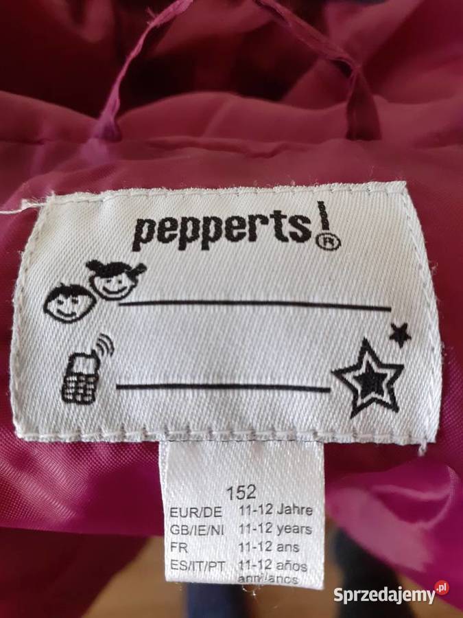 Kurtka dziewczęca Pepperts wiosna jesień 152 Gniezno