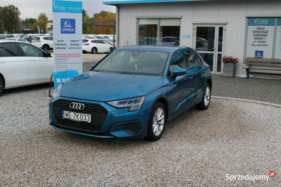Audi A3 Sportback Comfort Salon Polska Gwarancja Rok produkcji 2022 Warszawa