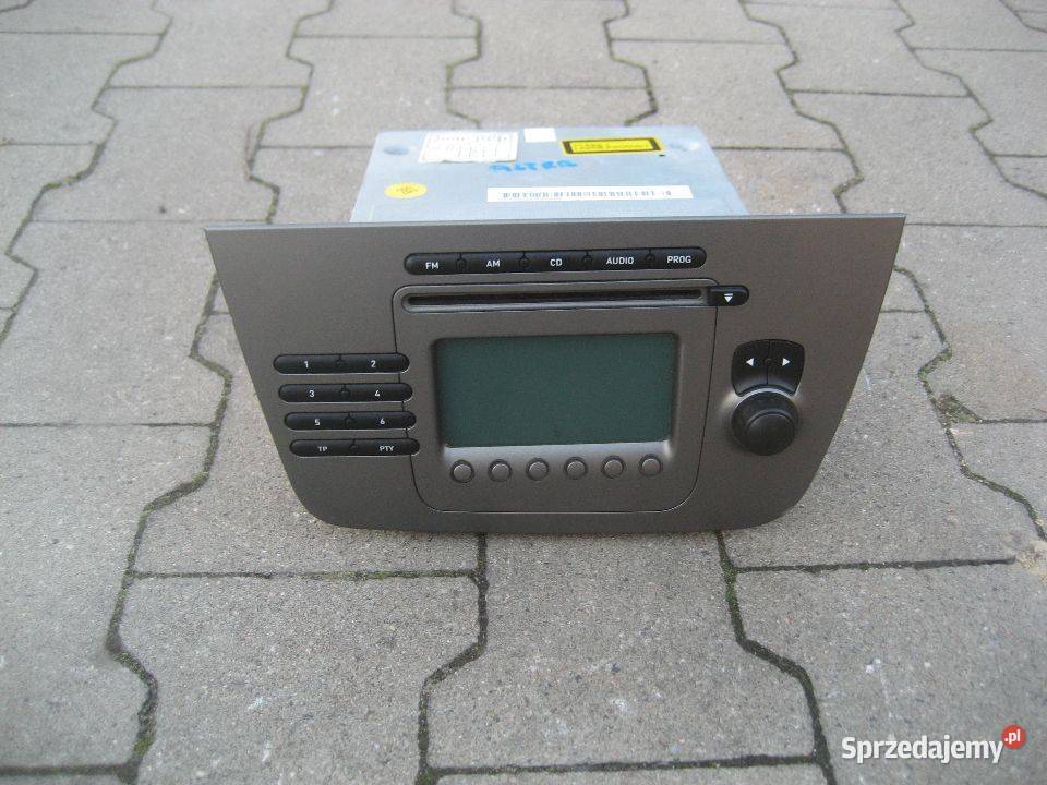 seat altea toledo iii 0409r radio cd blaupunkt osobowe wielkopolskie Rakoniewice