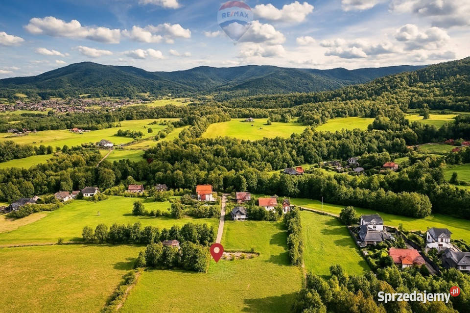 Działka z malowniczym widokiem 20m Andrychów