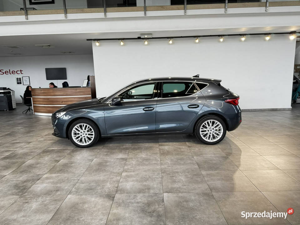 Seat Leon Xcellence 15TSI 130 M6 2021 r salon I wspomaganie kierownicy Leon małopolskie
