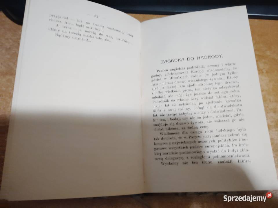 Bolesław Prus Dziwni Ludzi Pierwodruk z Iwno