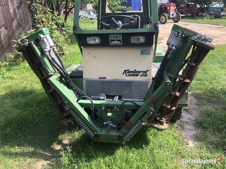 traktorek sabo kosiarka wrzecionowa Kubota v1100 Piła