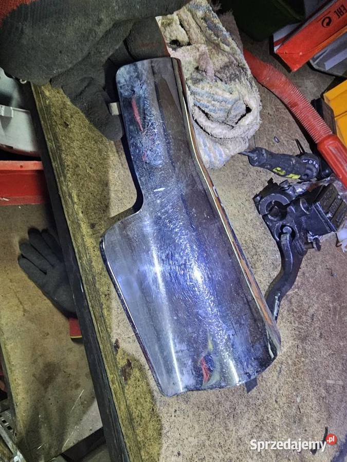 Suzuki LS 650 savage osłona tłumika wydechu rury