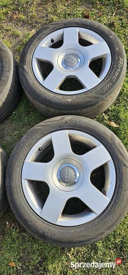 Sprzedam felgi z a4 b6 16 5x112 opony lato Samochodowe lubelskie Tomaszów Lubelski