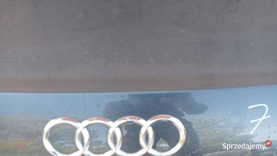 AUDI A6 C6 SEDAN KLAPA TYŁ LZ7R Zbierkowo