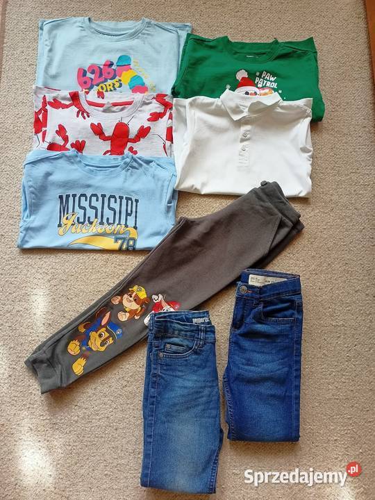 Ubrania chłopięce 128 małopolskie Oświęcim