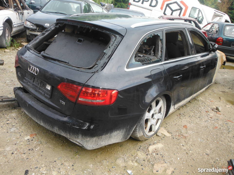 SPRZEDAM AUDI A4 B8 KOMBI 20 TDI USZKODZONY