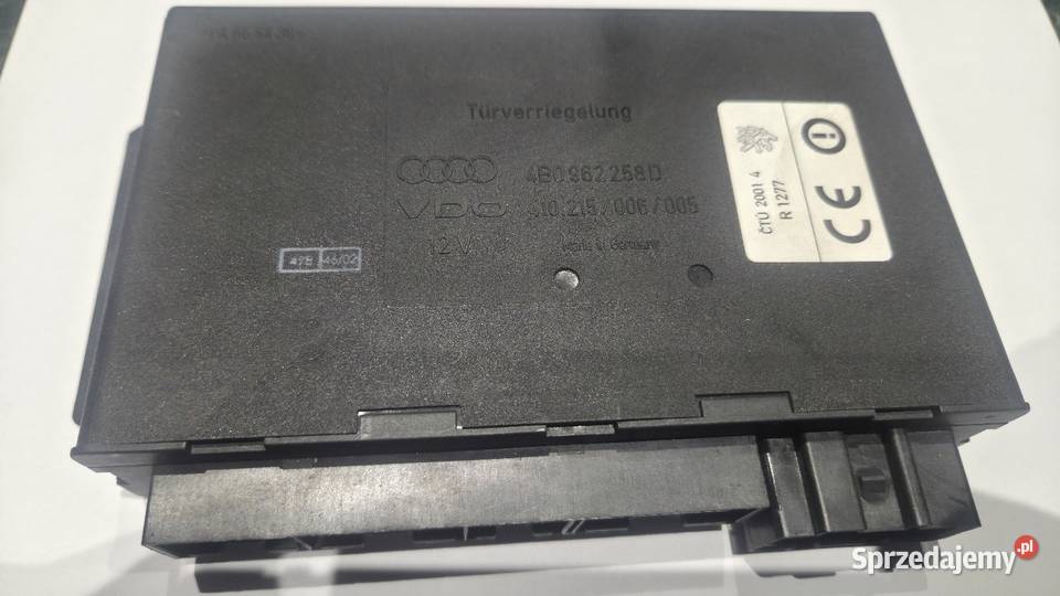 Moduł Komfortu Audi 4B0962258D 410215006005 osobowe Przekaźniki Boguszów-Gorce sprzedam