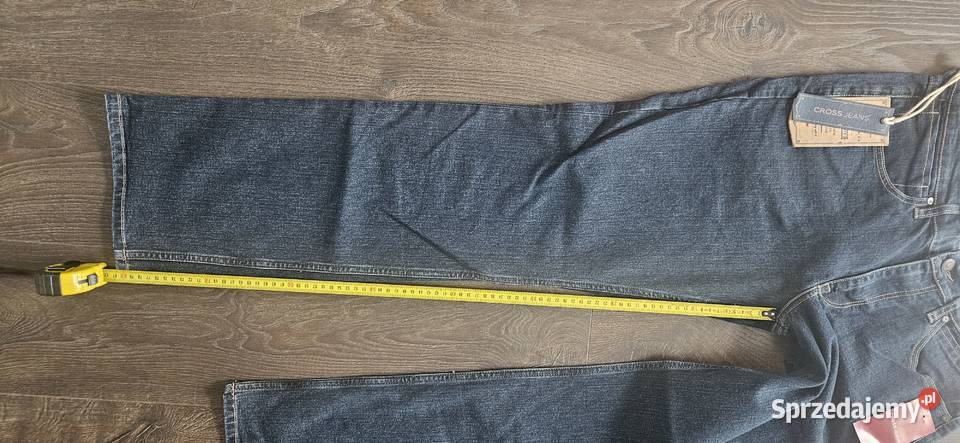 Spodnie Jeans CROSS Regular Tapered NOWE Cross mazowieckie Książenice sprzedam