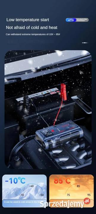 Urządzenie rozruchowe wielofunkcyjne z pompką Pozostałe Warszawa