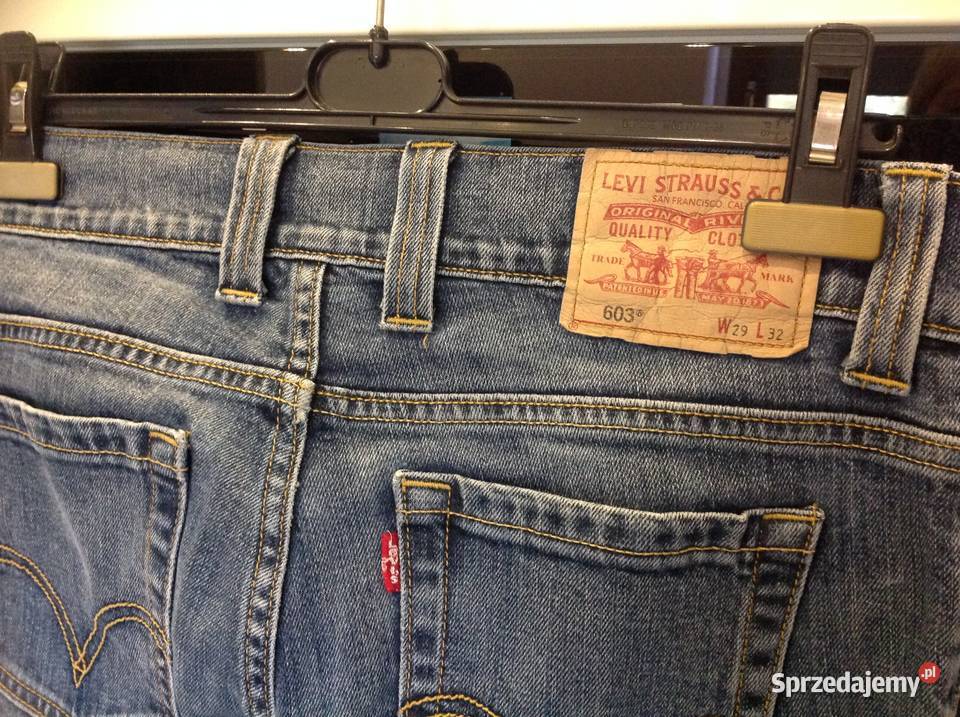 Spodnie Jeans Damskie LEVIS 603 29