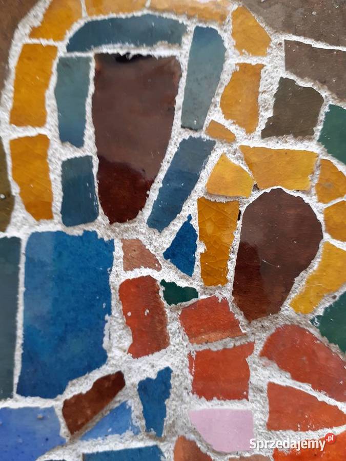 obrazek mozaika Matki Boskiej z Dzieciątkiem pomorskie Gdańsk