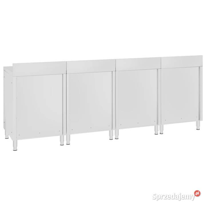 Gastronomiczny stół przyścienny 240x60x96 stal