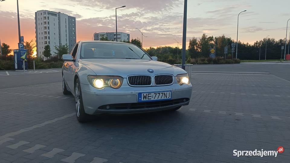 BMW E65 745i z LPG Elbląg sprzedam