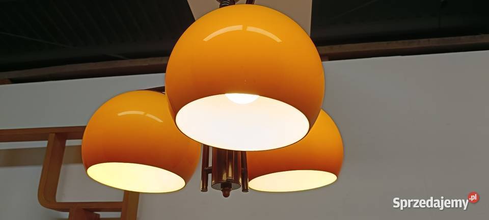 lampa podłogowa i żyrandol vintage Węgry Radomsko