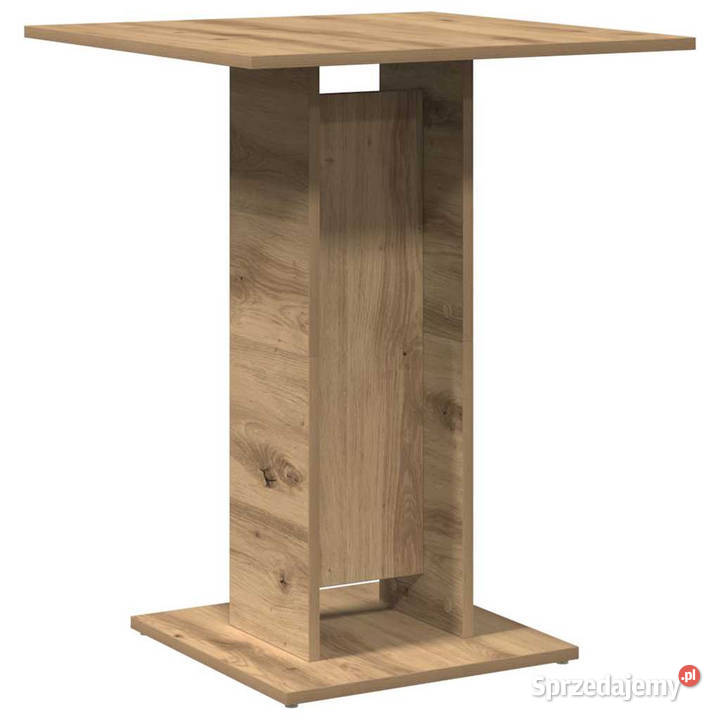 Stolik bistro dąb artisan 60x60x75 materiał Warszawa