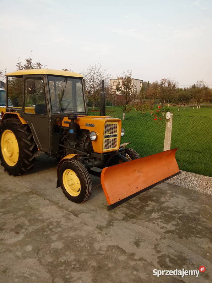 ZIMA ODŚNIEŻANIE akcja KOMUNALNY traktorek