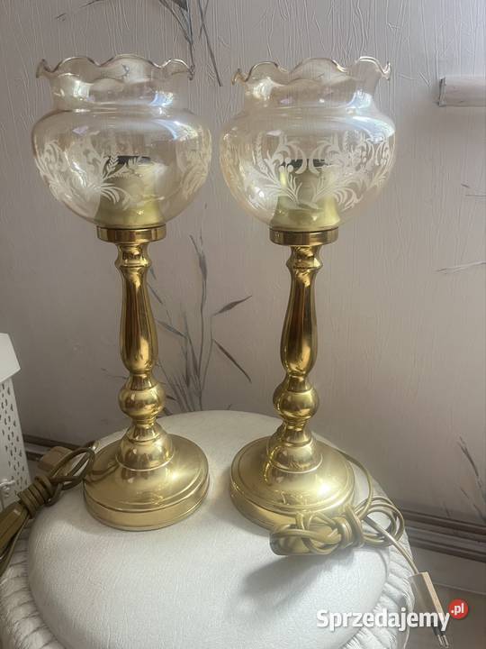 Piękne lampy Vintage Hiszpańskie Żary