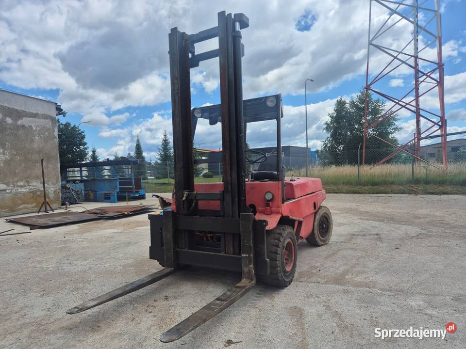 Wózek widłowy Linde Lansing H70DW Diesel 7t 1993 Sośno