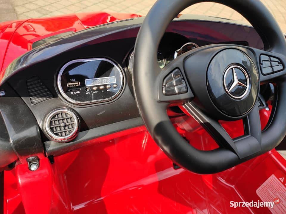 Auto samochód na akumulator MERCEDES GTR autko Pojazdy elektryczne i spalinowe Pojazdy elektryczne i spalinowe