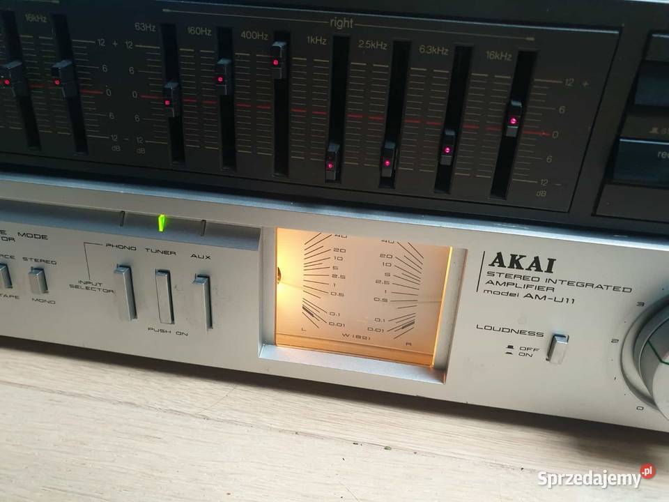 Akai amu11 wzmacniacz vintage Leżajsk