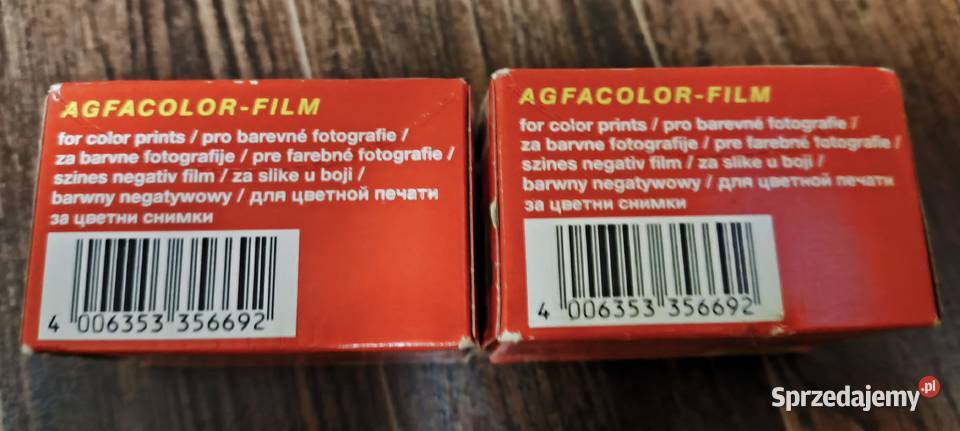 Film Klisza Kolorowa Kolor Negatyw Agfacolor 135 Akcesoria Gliwice