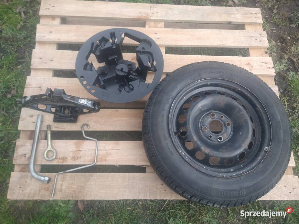 Koło Zapasowe 16570 R14Wkład Koła Lewarek Fiat osobowe Radziszów