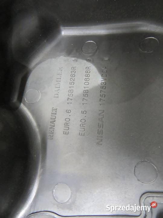 OSŁONA DEKIEL NA SILNIK NOTE E12 15 DCI