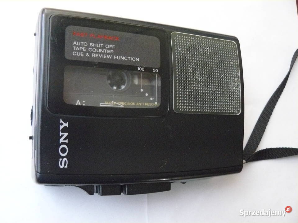 Walkman dyktafon Cassette Recorder Sony Tcm-S65  Rarytas