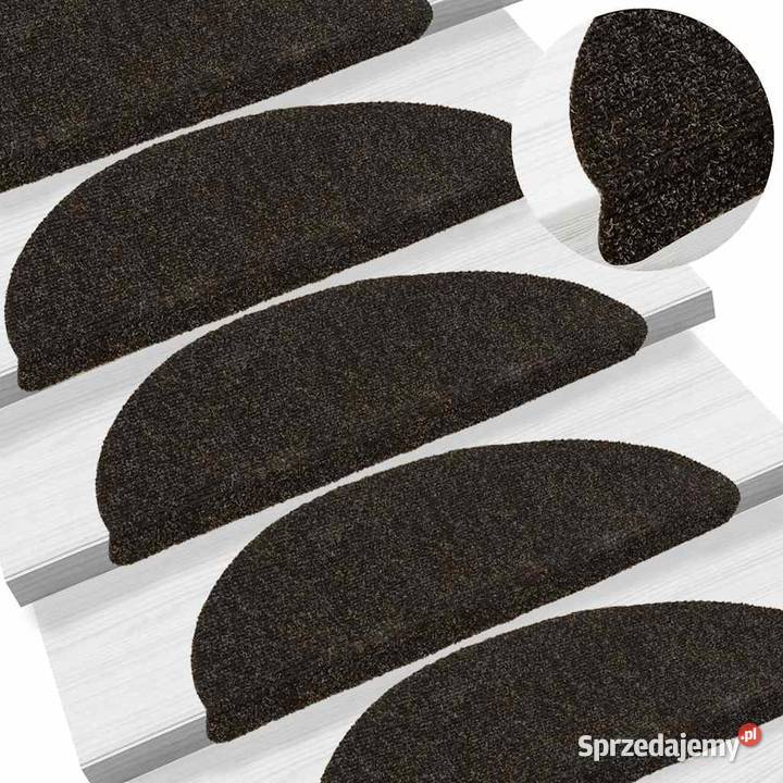 vidaXL Maty na schody samoprzylepne 15 56x17x3 mazowieckie Warszawa