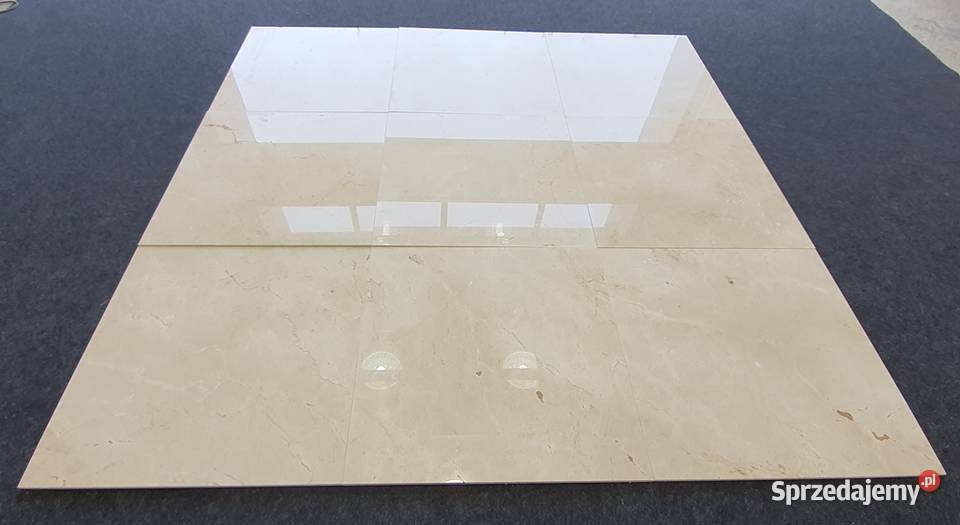 Hiszpański marmur na podłogi Crema Marfi dolnośląskie