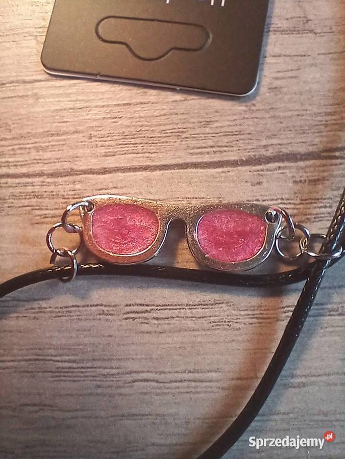 Naszyjnik różowe okulary Gliwice