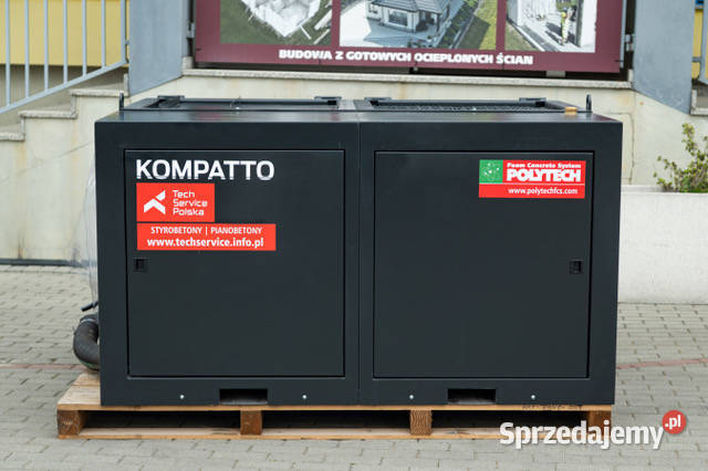 Mieszarka Kompatto styrobeton POLYTECH Czechowice-Dziedzice