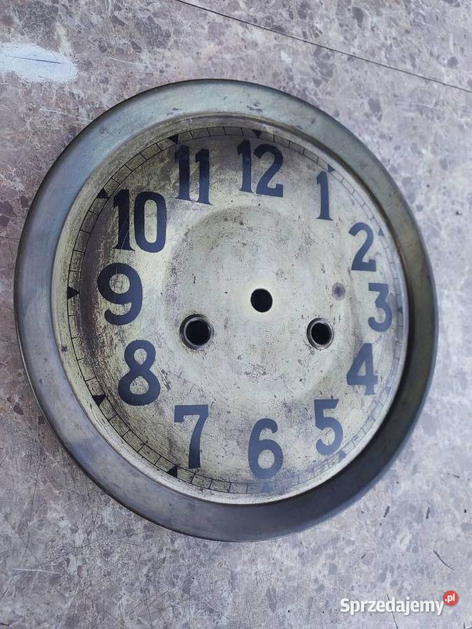 685 Tarcza starego zegara GB 185 5732 Gustav Tczew