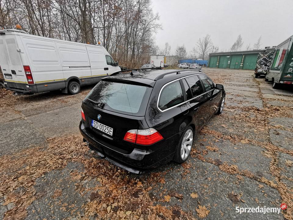 BMW 530D E61 218 alufelgi 19 xenon panorama Dąbrowa Górnicza