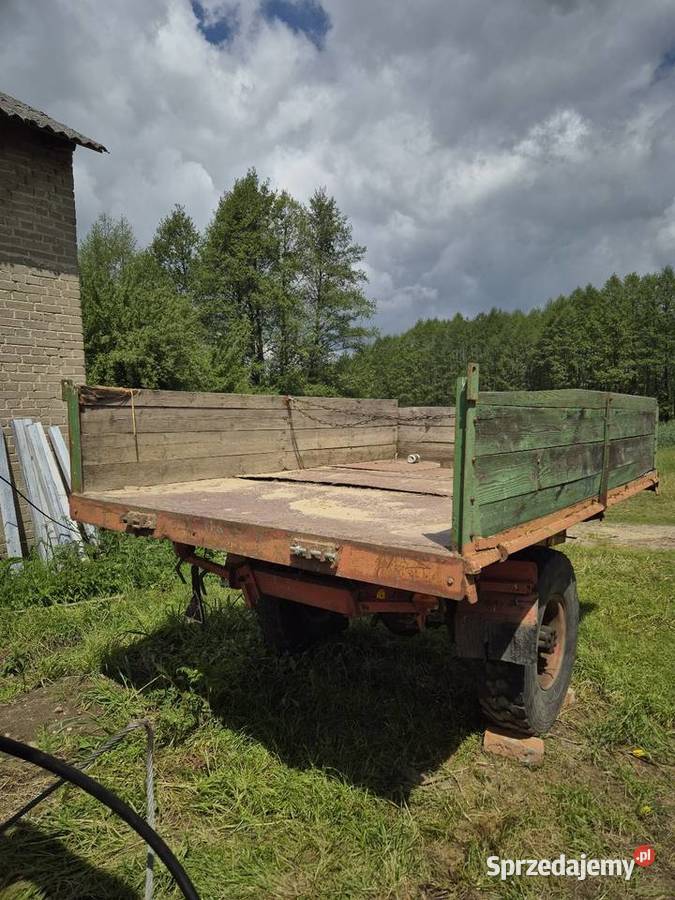 Przyczepa wywrotka jednoosiowa Żytno
