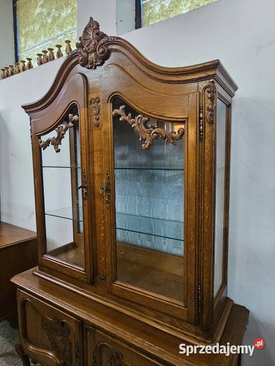Francuska witryna Ludwikowska serwantka Nowy Sącz