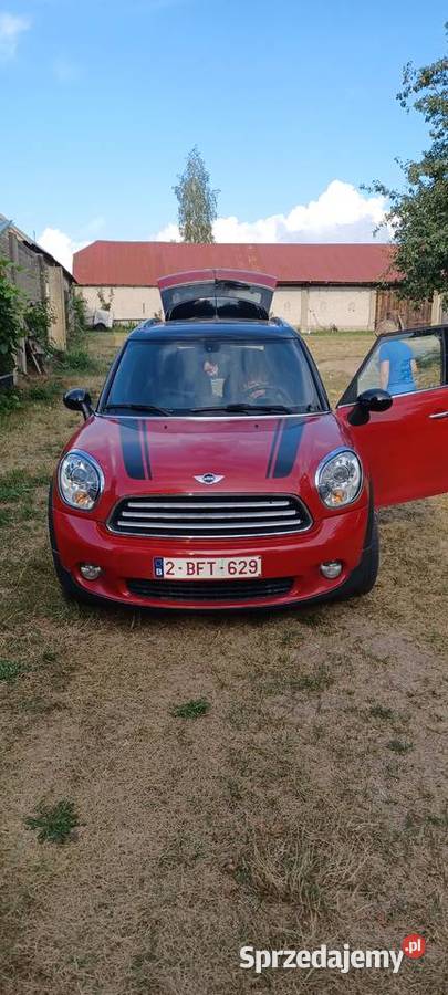 Mini Couper Countryman Czerwony sprzedam 112KM Motoryzacja Mońki