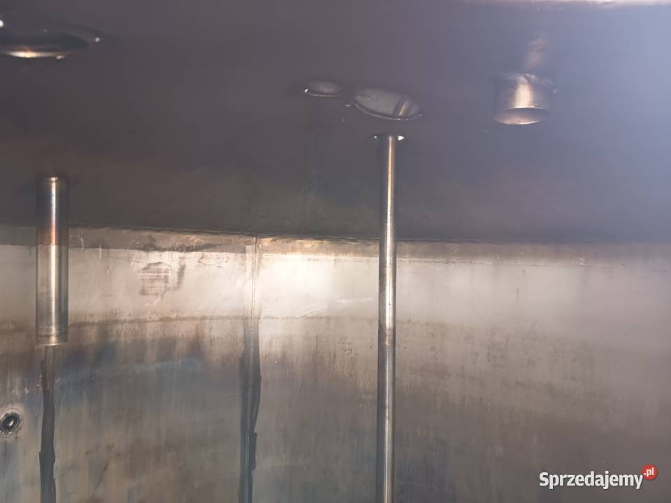 Zbiornik nierdzewny 5000L dwupłaszczowy Dobra sprzedam