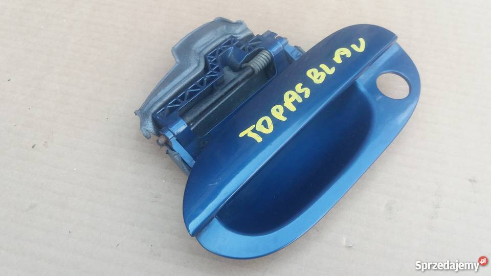 BMW E39 E38 Klamka Lewa przód Topasblau Topas Bolesławiec