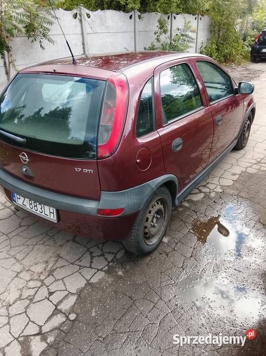 Opel Corsa 17 DTI diesel Wspomaganie klima itp Corsa wielkopolskie Poznań sprzedam