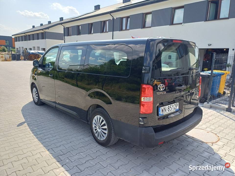 Toyota Proace Long 16 D4D 115 9 osób Kamera mazowieckie Magdalenka sprzedam
