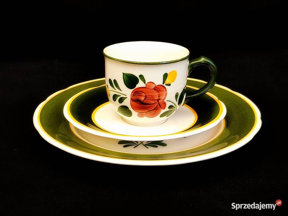 Zestaw kawowy Villeroy Boch Bauernblume lubelskie Chełm
