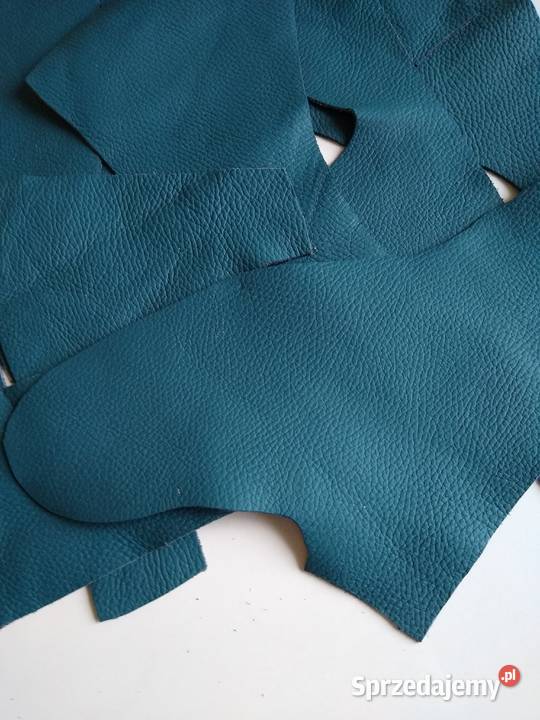 Skóra 342 g Licowa Włoska średnie i małe kawałki Rękodzieło Gdańsk