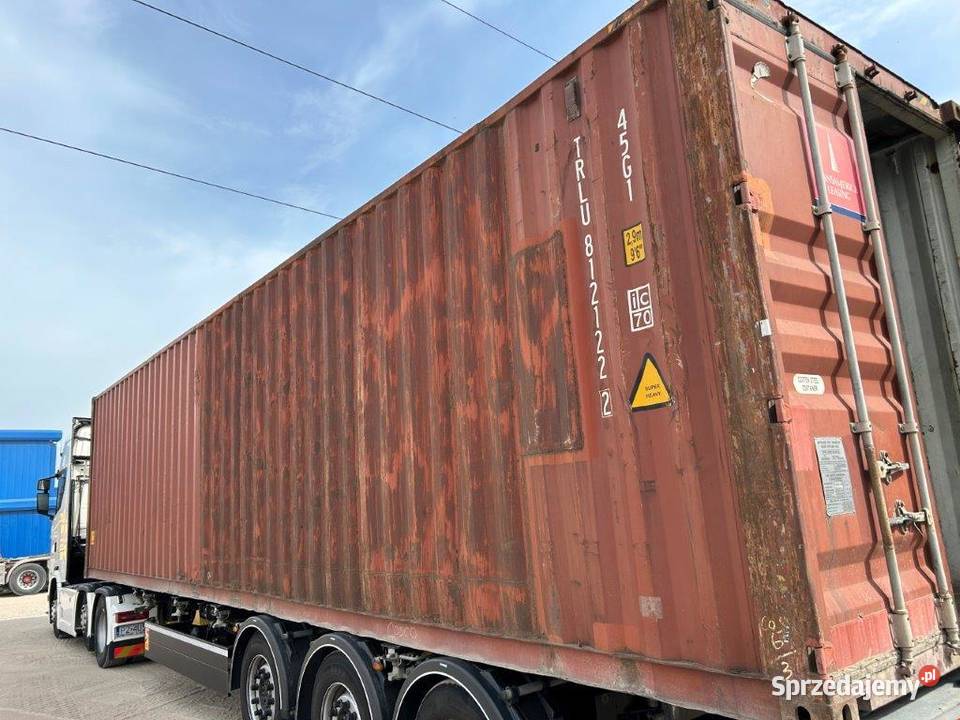 Kontener morski 40 HC 12m CW TSCONT