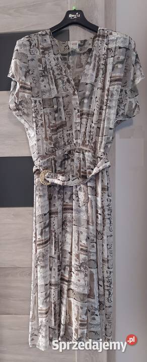 Sukienka damska z paskiem Royal club Hajnówka sprzedam