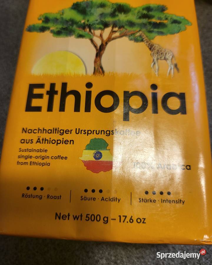 Kawa Dallmayr Ethiopia mielona 500g NIEMIECKA Wrocław