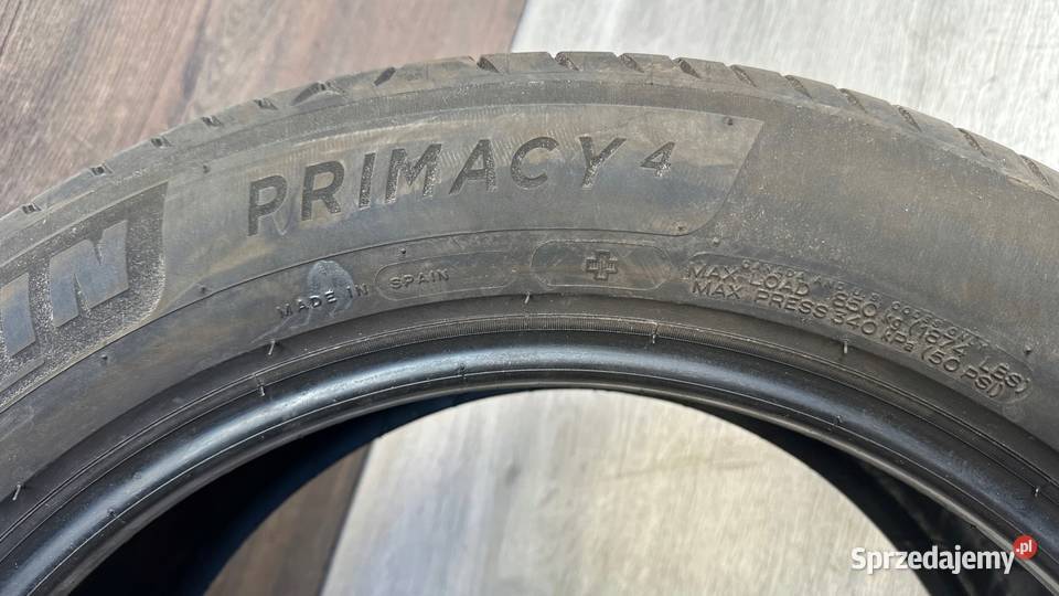 opony 22555R18 102v MICHELIN Primacy 4 2022 Gorzów Wielkopolski