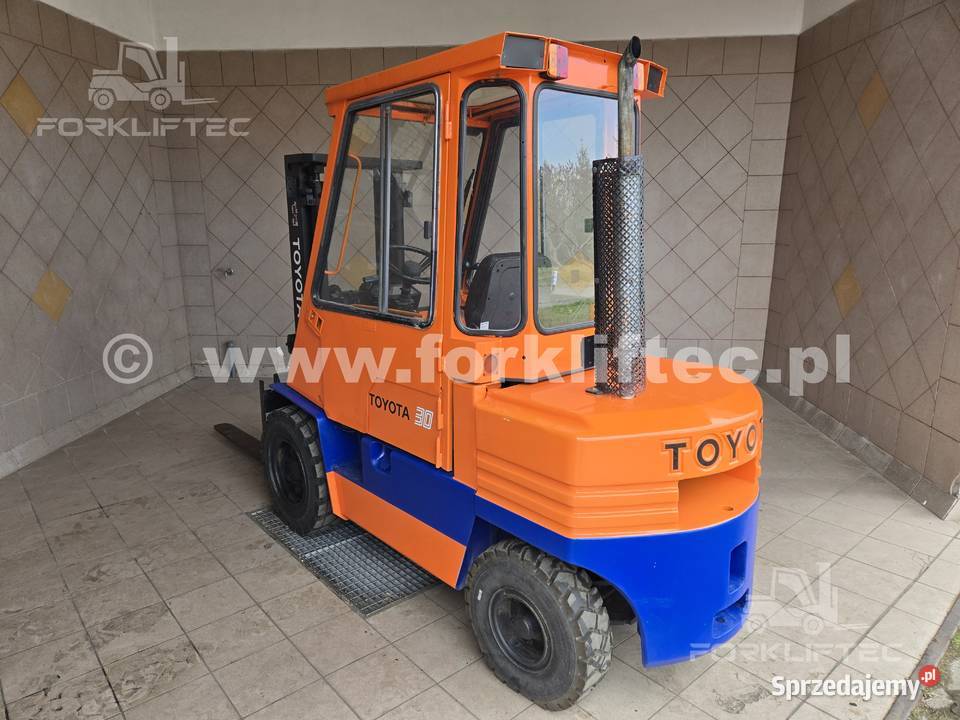 Wózek widłowy TOYOTA 5FD30 wolny skok kabina Lędziny sprzedam